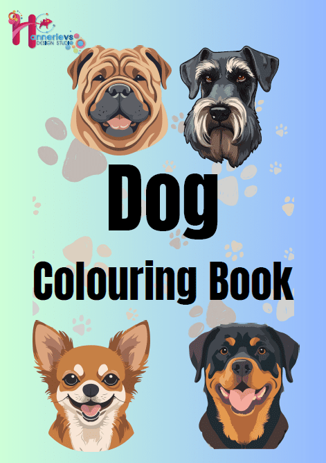 Dog Colouring Book